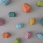 Set 16 Piezas De Bloques Equilibrio De Piedra En Madera - Imagen 3