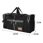 Bolso De Viaje Deportivo Reforzado 6 Bolsillos 50x20x26 Cm - Imagen 2