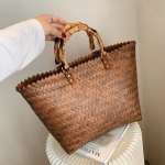 Bolso Abierto De Verano Para Playa Simil Mimbre - Traelo Shop - Imagen 2