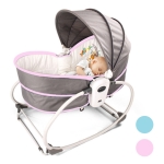 Bouncer Silla 5 En 1 Bebe Cama Mecedora Calidad - Imagen 2