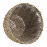 Cesto Porta Maceta En Rattan Tejido Forrado 25x19x19 - Imagen 13