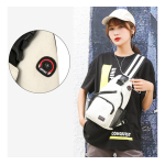 Bandolera Morral Mochila Unisex Con Correa Divisible 2 En 1 - Imagen 6