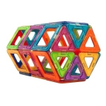 Juego Construcción Bloques Magnéticos 202 Piezas Educativo - Imagen 6