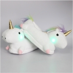 Pantuflas Unicornio Con Luces Led - Traelo Shop - Imagen 3