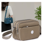 Cartera Retro Bandolera Recta Con Correa Varios Cierres - Imagen 11