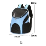 Mochila Bolsa Transportadora De Malla Mascotas Perros Gatos - Imagen 9