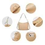 Cartera Bandolera Asa Con Cadena Para Mujer En Cuero Pu - Imagen 7