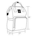 Bolso Mochila Maternal Heine Super Cómodo Varios Colores - Imagen 12