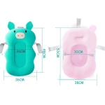 Colchon Flotador Para Bañito Baby Splash Premium Chanchito - Imagen 9