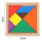 Tangram De Madera Pequeño Regalo Ingenio Juegos Didacticos - Imagen 3