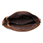Bolso Cartera Estilo Hobo En Cuero Pu Gran Capacidad Vintage - Imagen 5