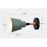 Lampara De Metal Para Pared Aplique Luz Dormitorio - Imagen 17