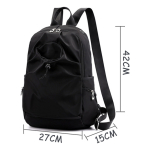 Mochila Escolar Viaje Ligera Con Bolsillo Exteriores - Imagen 7