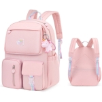 Mochila Escolar Urbana Moda Bolsillo Laptop Calidad Chica - Imagen 2