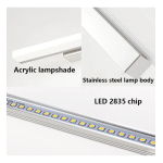 Barra Led Luminaria Para Espejo Pared 60cm Baños Cuadros - Imagen 4