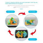 Juego Puzzle Pro Pelotas Inteligencia Entrenamiento Iq - Imagen 5
