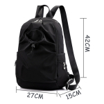 Mochila Escolar Viaje Ligera Con Bolsillo Exteriores - Imagen 22