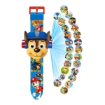 Reloj Digital Con Tapa Niños Niñas Muñecos Proyecta Imagenes - Imagen 8