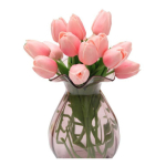 Flores Artificiales Decorativas Ramo De 5 Flores Tulipanes - Imagen 11
