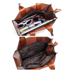 Bolso Cartera Mujer Vintage Simple Elegante Gran Capacidad - Imagen 6