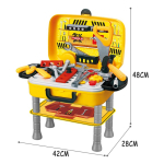 Juego Caja Valija Herramientas Niños Mesa Trabajo 30 Piezas - Imagen 2
