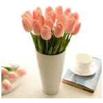 Flores Artificiales Decorativas Ramo De 5 Flores Tulipanes - Imagen 10