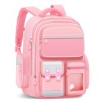 Mochila Infantil Escolar Moda Con Colgante Varios Bolsillos - Imagen 4