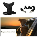 Set De Arnés + Correa De Seguridad Para Perros En El Auto - Imagen 4