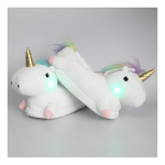 Pantuflas Unicornio Niñas Niños Con Luz Led - Traelo Shop - Imagen 11