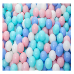 Set X100 Pelotas Colores Para Casa Juego Pelotero Infantil - Imagen 2