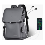 Mochila Unisex Laptop 15.6 Anti Robo Con Entrada Usb - Imagen 8