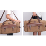 Bolso Para Viaje Multifuncional De Lona Gran Capacidad - Imagen 2