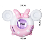 Salvavidas Flotador Inflable Infantil Diseño Redondo - Imagen 7