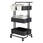Carro Carrito Organizador 3 Estantes Con Ruedas Cocina Baño - Imagen 2