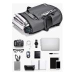 Mochila Unisex Laptop 15.6 Anti Robo Con Entrada Usb - Imagen 3