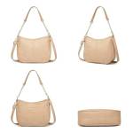 Cartera Bandolera Asa Con Cadena Para Mujer En Cuero Pu - Imagen 8