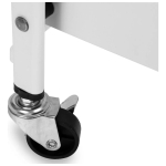 Organizador Multiuso Carrito Plegable Metálico C/ 3 Estantes - Imagen 2