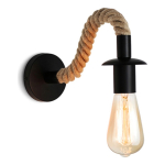 Aplique Metal Y Cuerda Estilo Nordico Vintage Ideal Pared - Imagen 4