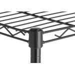 Estantería Metálica Home Cocina Metal Cromada Y Blanca - Imagen 5