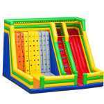 Juego Inflable - Pared de escalada con tobogán - Imagen 2