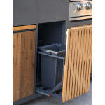 Cocina Exterior con Parrilla de Acero Inoxidable – KC-16 - Imagen 2