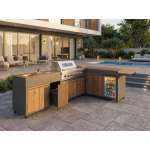 Cocina Exterior con Parrilla de Acero Inoxidable – KC-16