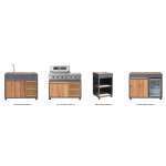 Cocina Exterior con Parrilla de Acero Inoxidable – KC-16 - Imagen 3